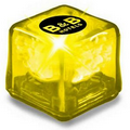 Yellow Ice Cube w/Yellow LED Light